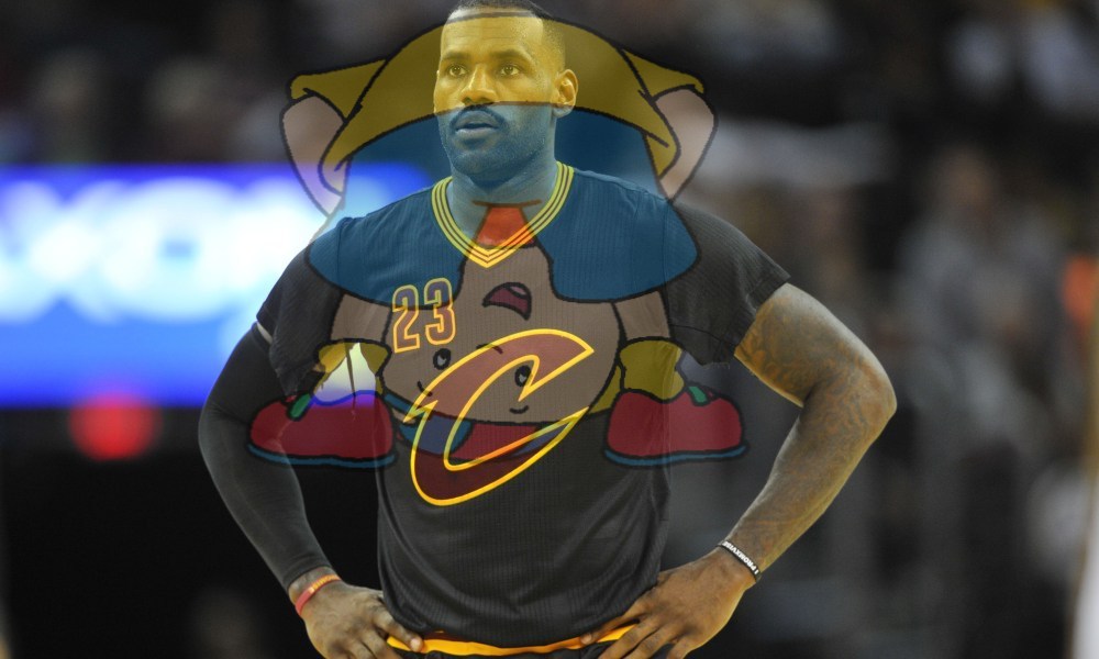 Lebron James is worse than Caillou